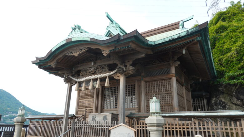 和布刈神社（拝殿）