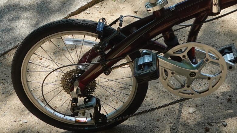 タイヤが小さい