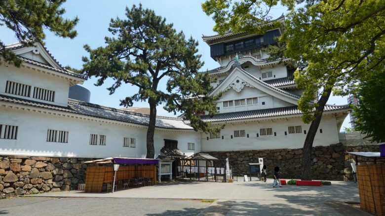 小倉城の天守閣