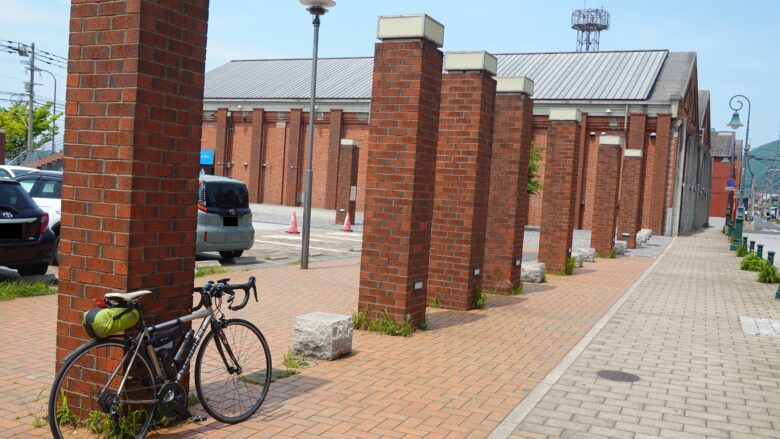 赤レンガの建築物が並ぶ景観は良し