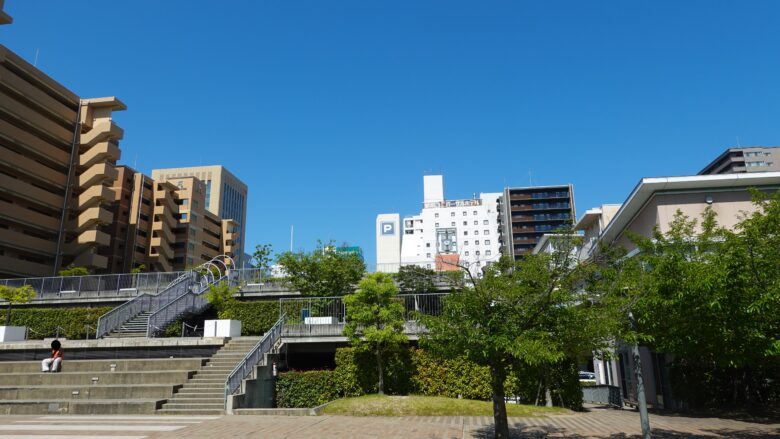 下石井公園の風景