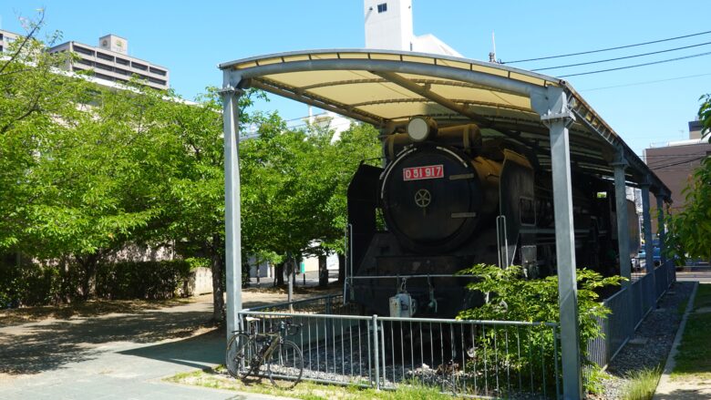 下石井公園のデゴイチ