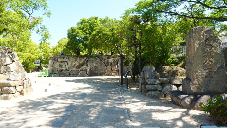 内下馬門枡形虎口