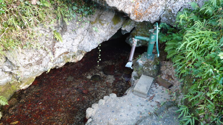 あれ、思ったより水量が少ない！?