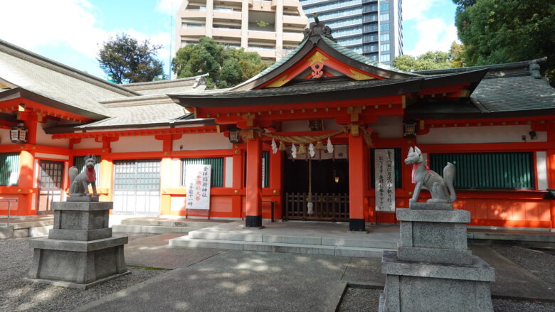 金祥稲荷神社（拝殿）