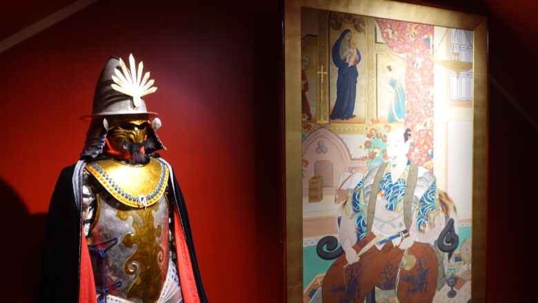 銀箔押南蛮具足