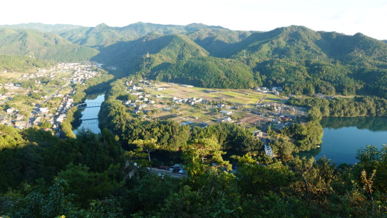 山頂からの眺め