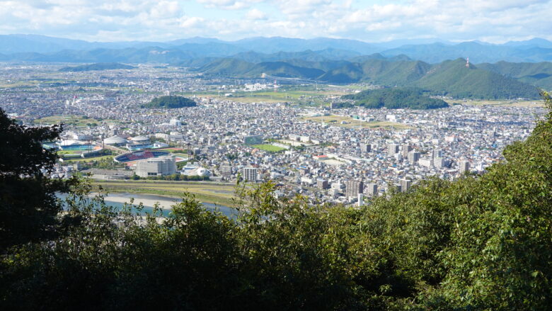 叫びたくなるような風景が広がる