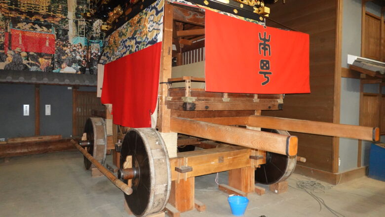 大きな車輪だな~