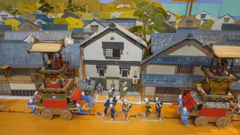 立版古(犬山祭車山巡行絵巻)