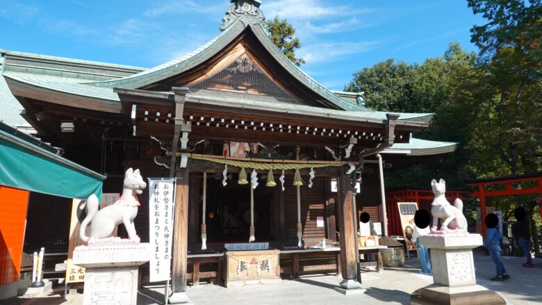 三光稲荷神社（拝殿）