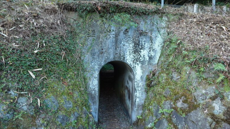 トンネルを発見