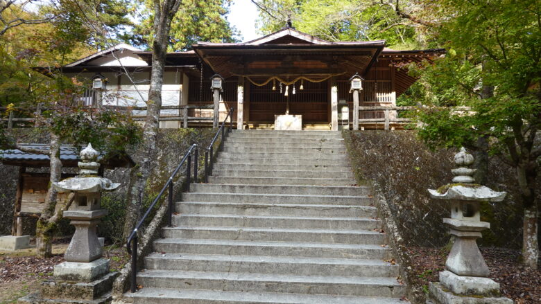 天石門別神社(拝殿)