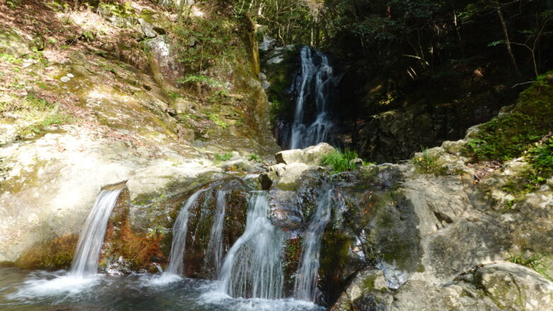琴弾の滝(雄滝と雌滝)