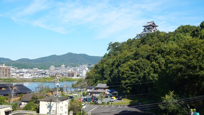 城前広場の眺望