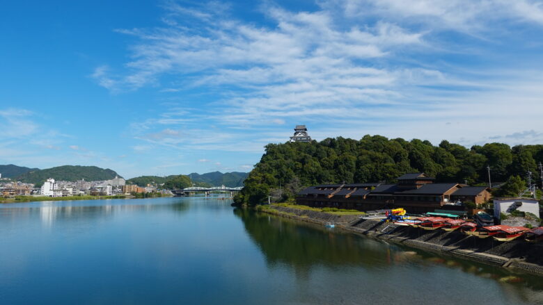 犬山城と木曽川が織りなす景観がGood!