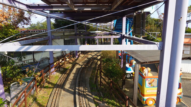 ミニ鉄道の線路