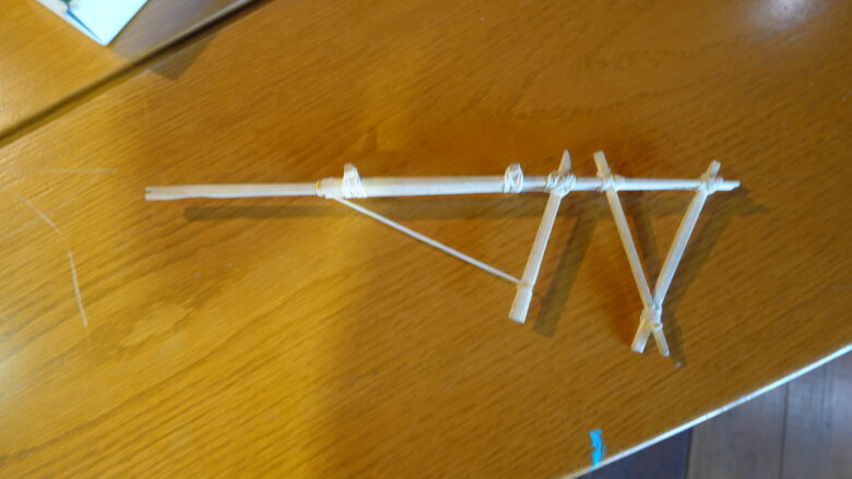 ゴム銃があるぞ