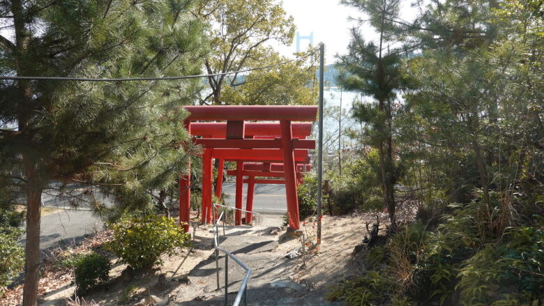 穴場稲荷の千本鳥居
