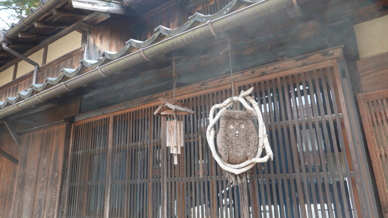 フクロウの杉玉だと!?