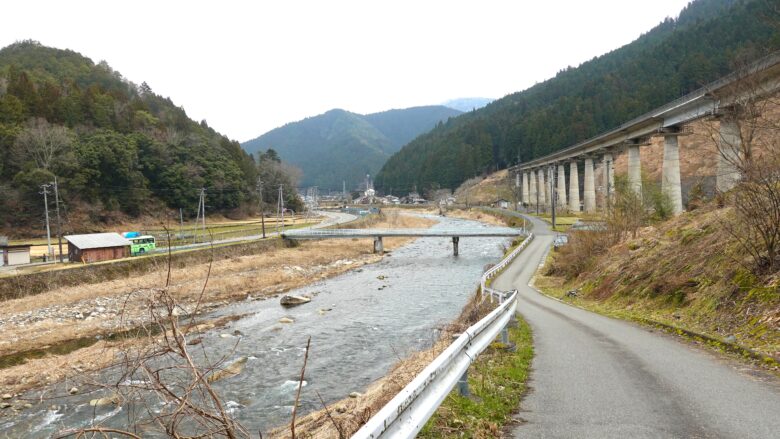 千代川を眺めながら先へ進む