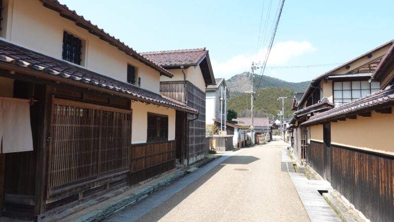 口銀谷の町並み