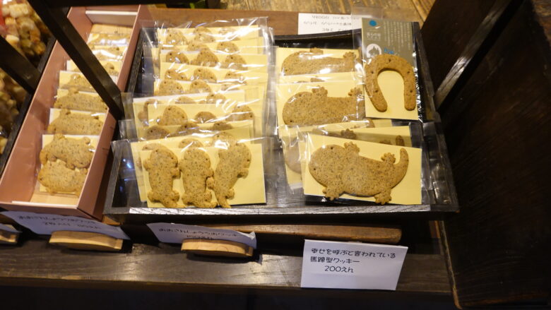 オオサンショウウオのクッキー