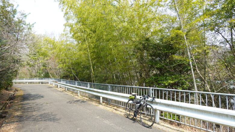 加古川右岸自転車道の風景