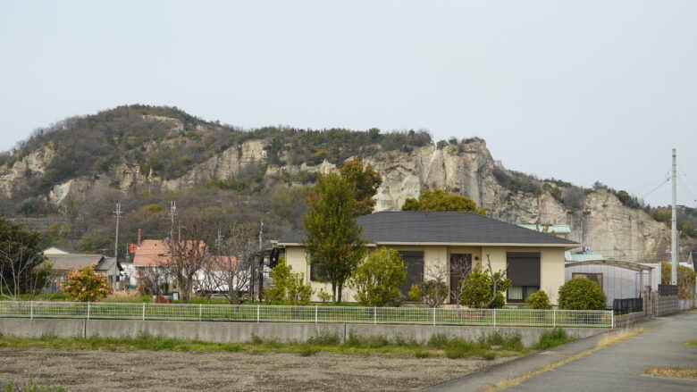 竜山の景観