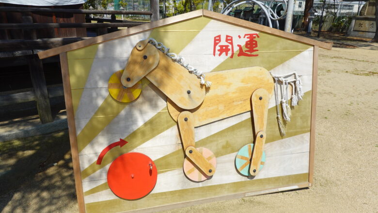 動く絵馬