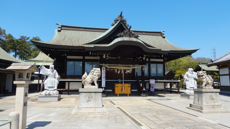 道通神社（拝殿）