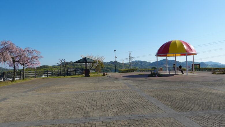 つばきの丘運動公園へ到着