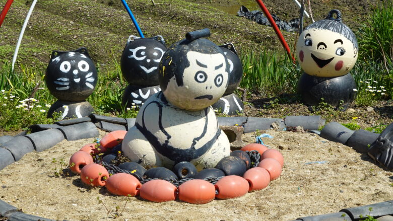 可愛らしいお相撲さん