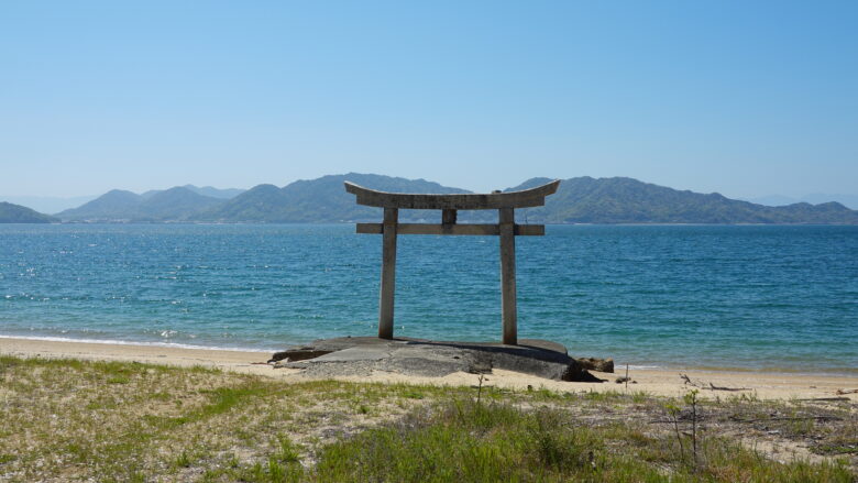 馬城八幡神社の鳥居