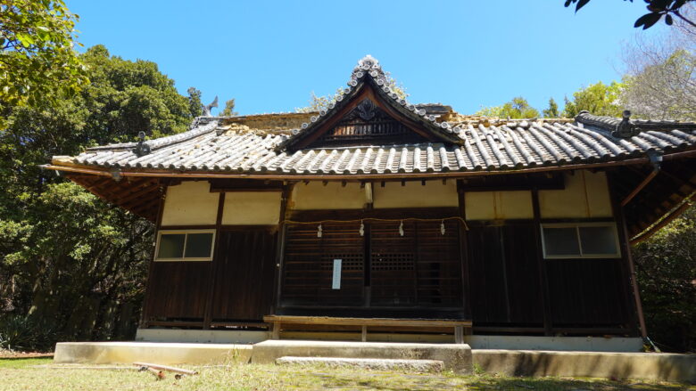 馬城八幡神社(拝殿)