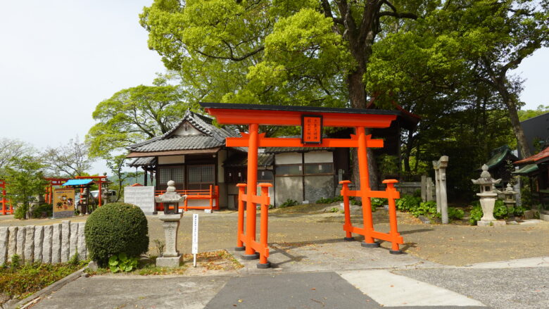 大島神社の境内の入口