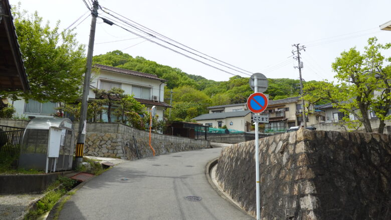 いきなり勾配がキツクなる