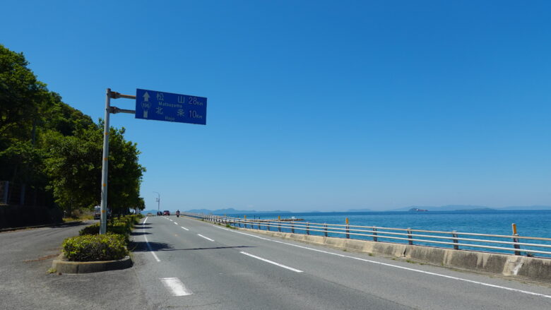 北条地区まで、あと10kmだ