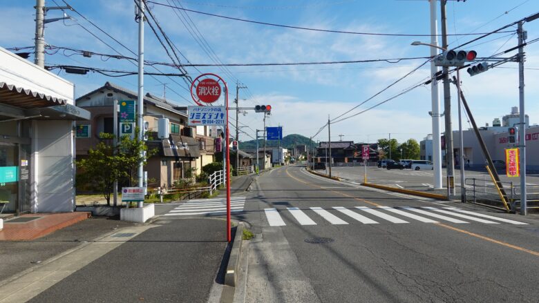 湯山北条線の風景