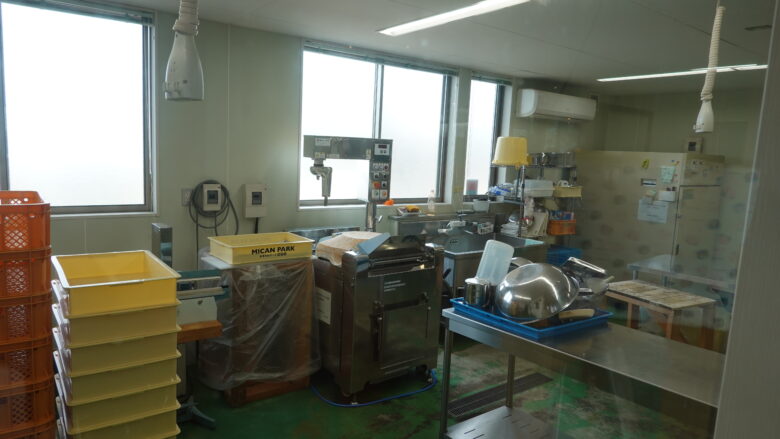 みかん加工場