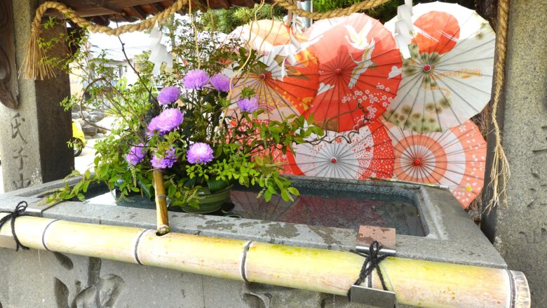 花手水