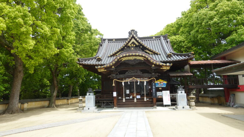 三津厳島神社(拝殿)