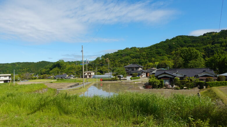 のどかな風景が広がる