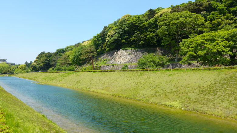 いもり堀の風景