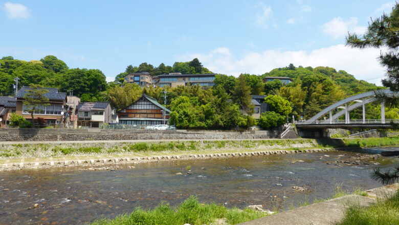 浅野川の景観がGood