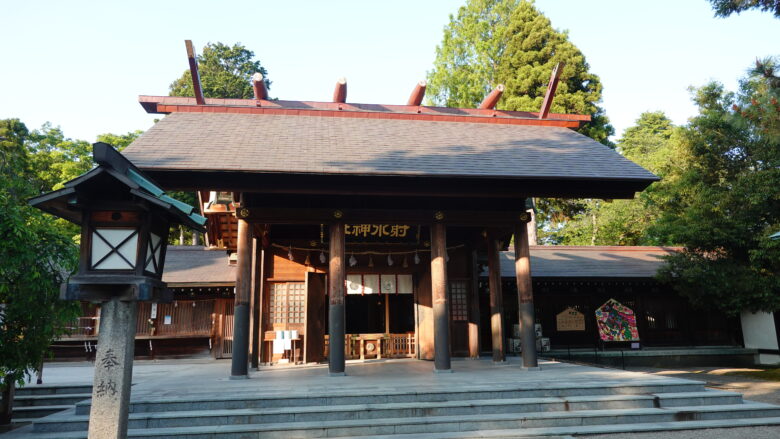 射水神社(外拝殿)